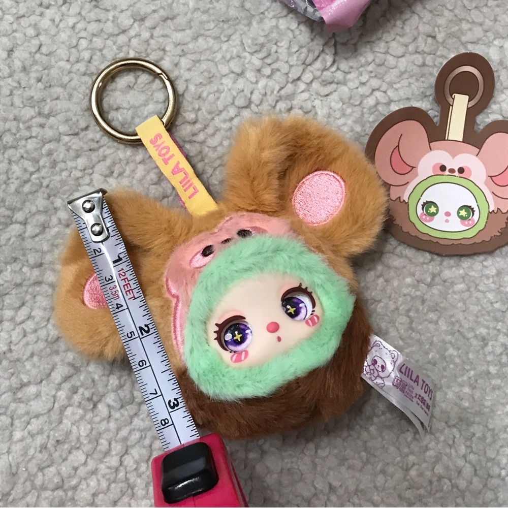 Liila’s Garden Tea Party Mini Plush Pendant Blind Box Toy - Kiwi Monkey 🚨 - Picture 11 of 16